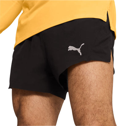 Puma Run Ultraweave Velocity 3 Inch Mens Running Shorts - Black