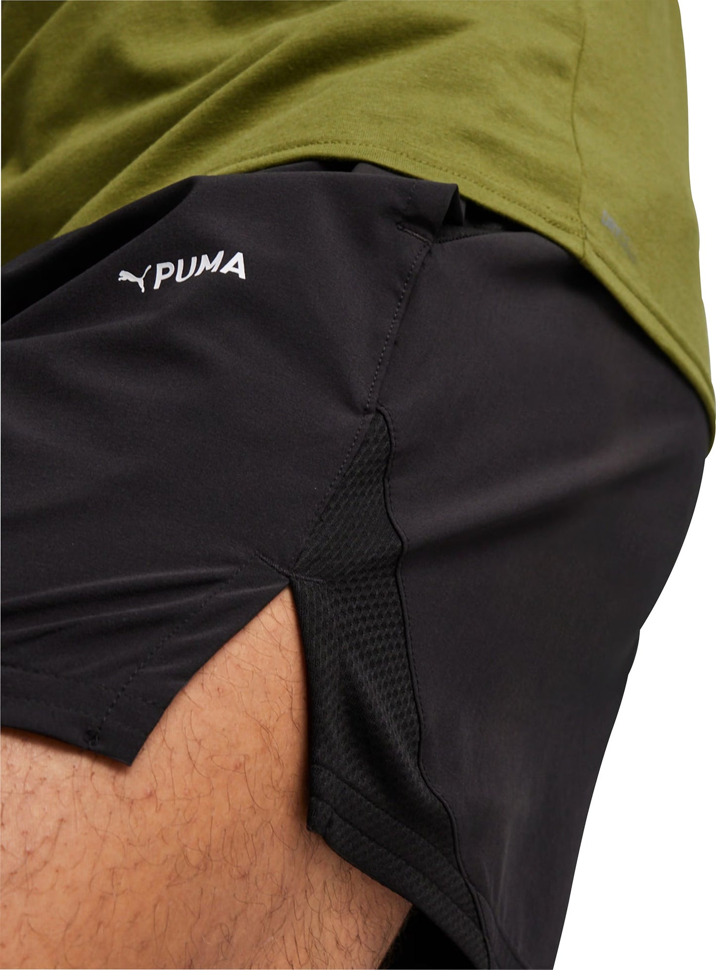Puma Ultrabreathe Stretch 5 Inch Mens Training Shorts - Black