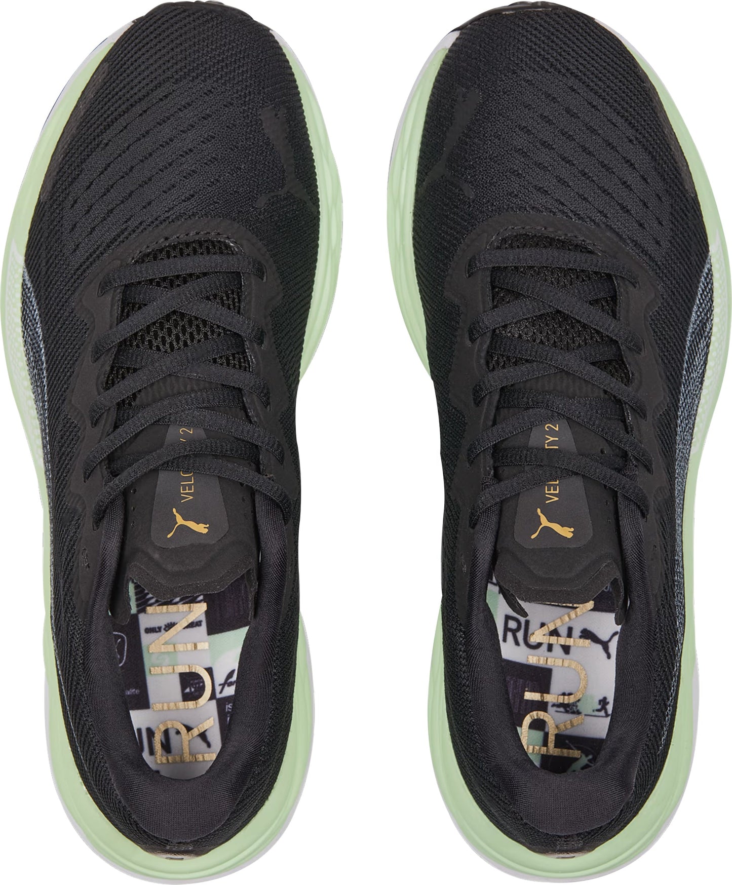 Puma Velocity Nitro 2 Womens Running Shoes - Black
