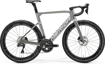 Merida Reacto 8000 Carbon Road Bike 2025 - Gunmetal Grey