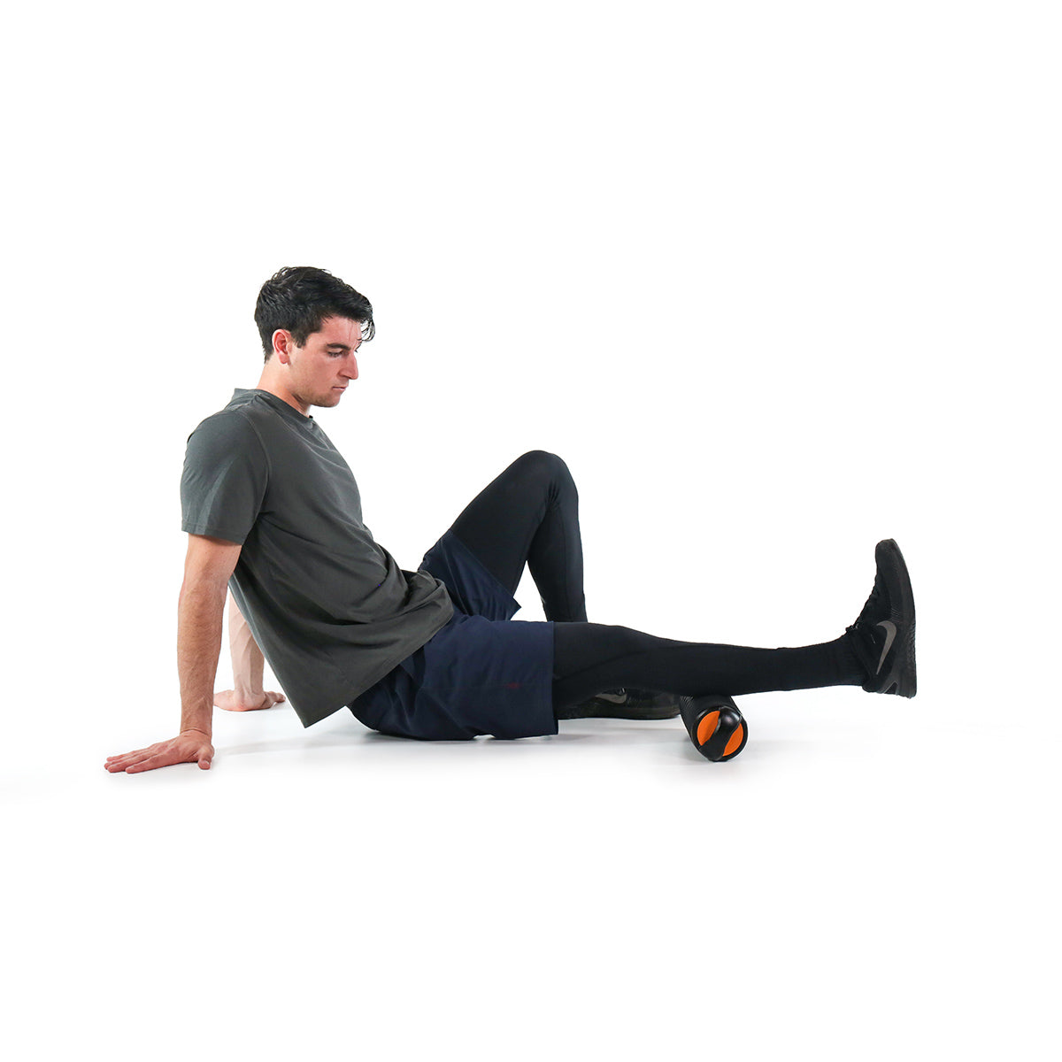 Moji Heat Massage Roller — Black — Size One Size — Detail View