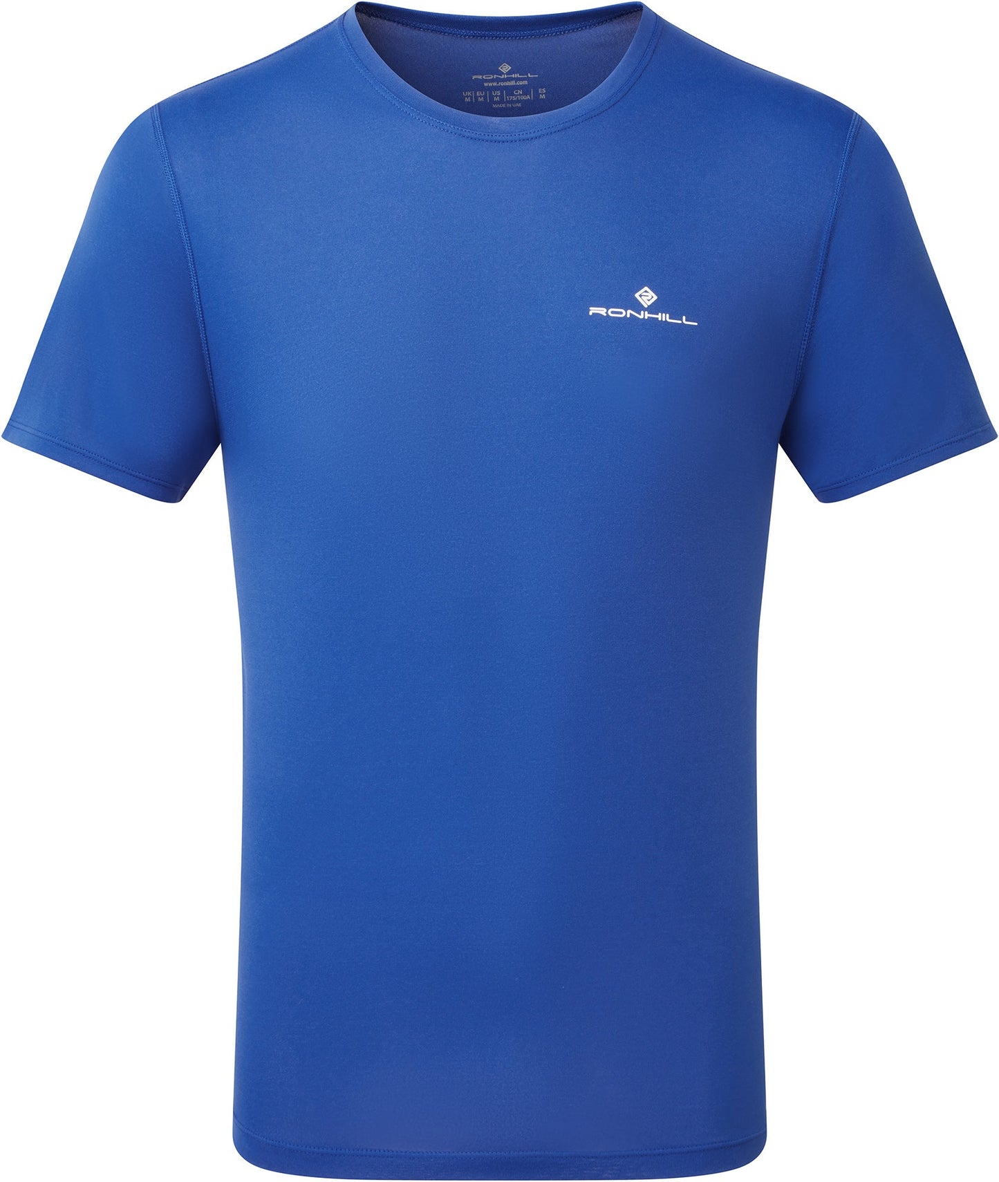 Ronhill Core Short Sleeve Mens Running Top - Blue