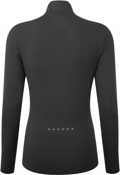 Ronhill Core Thermal Half Zip Long Sleeve Womens Running Top - Black