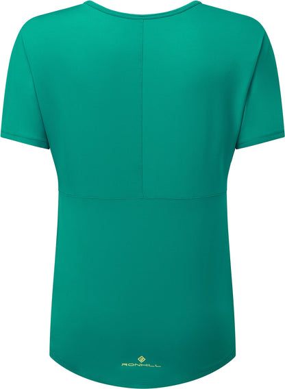 Ronhill Life Wellness Short Sleeve Womens Training Top - Green