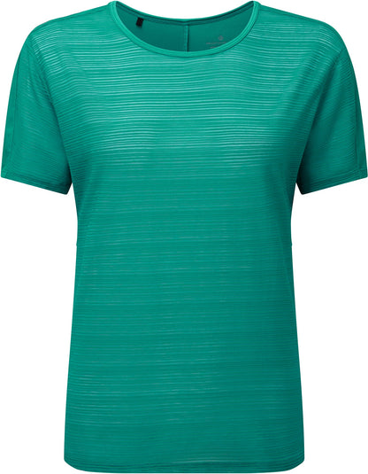 Ronhill Life Wellness Short Sleeve Womens Training Top - Green