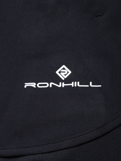 Ronhill Tech 4.5 Inch Twin 2 in 1 Womens Running Shorts - Black