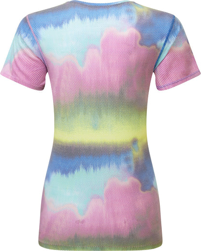 Ronhill Tech Golden Hour Short Sleeve Womens Running Top - Multi