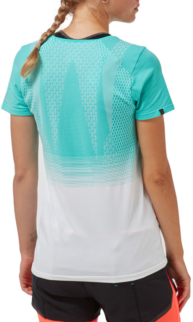 Ronhill Tech Marathon Short Sleeve Womens Running Top - Green