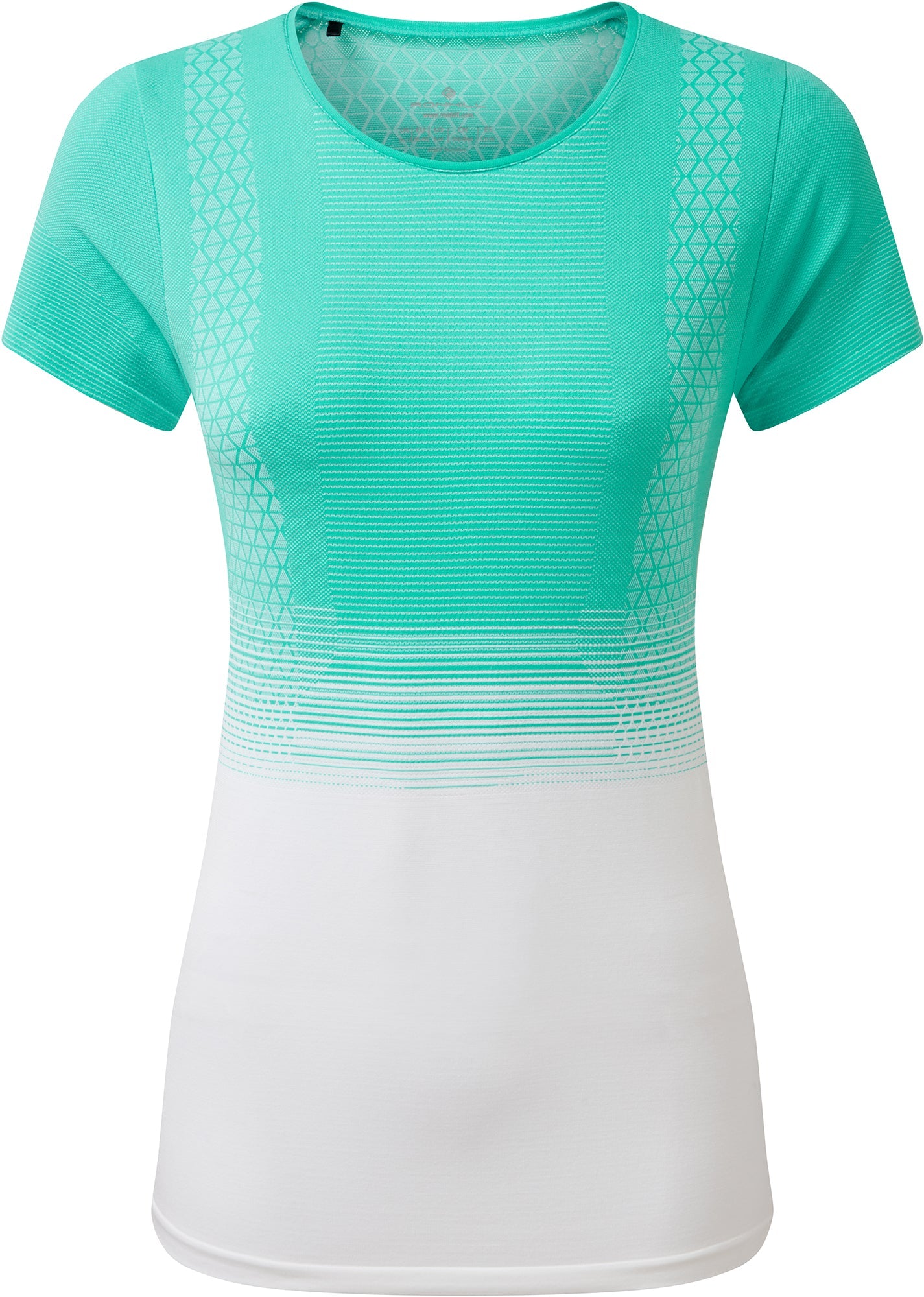 Ronhill Tech Marathon Short Sleeve Womens Running Top - Green
