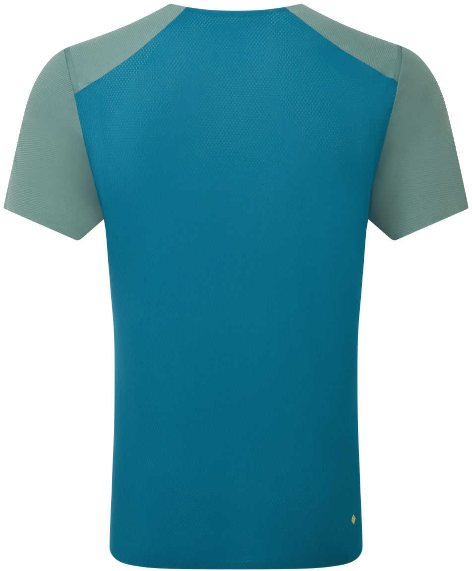 Ronhill Tech Race Short Sleeve Mens Running Top - Green