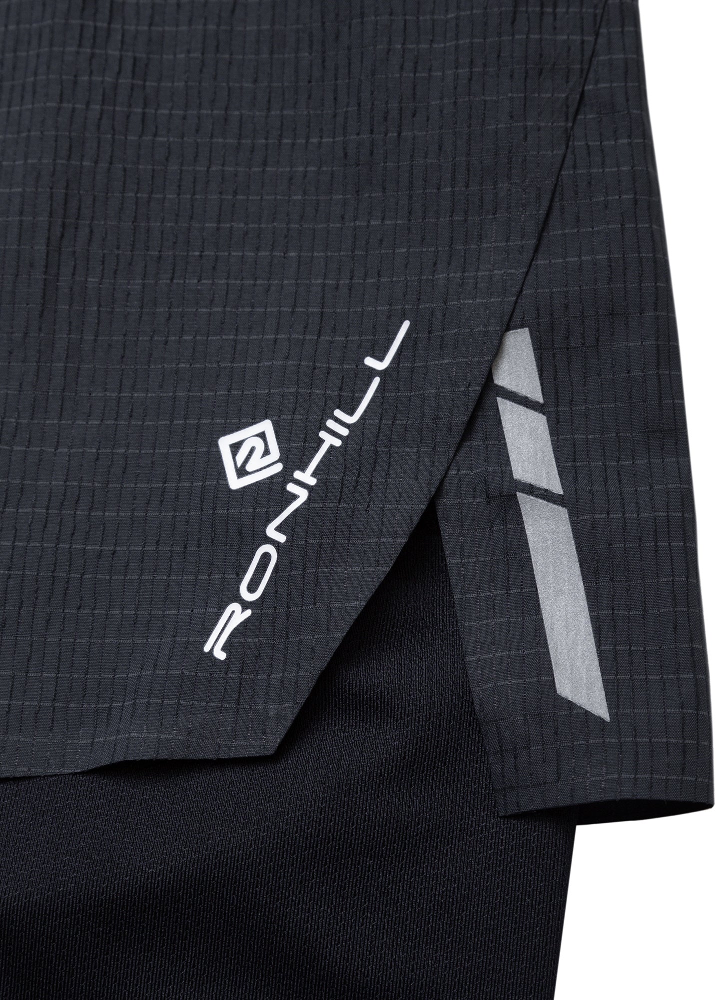 Ronhill Tech Race Twin 2 in 1 Womens Running Shorts - Black