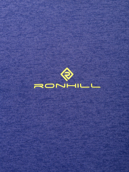 Ronhill Tech Reflect Long Sleeve Womens Running Top - Blue