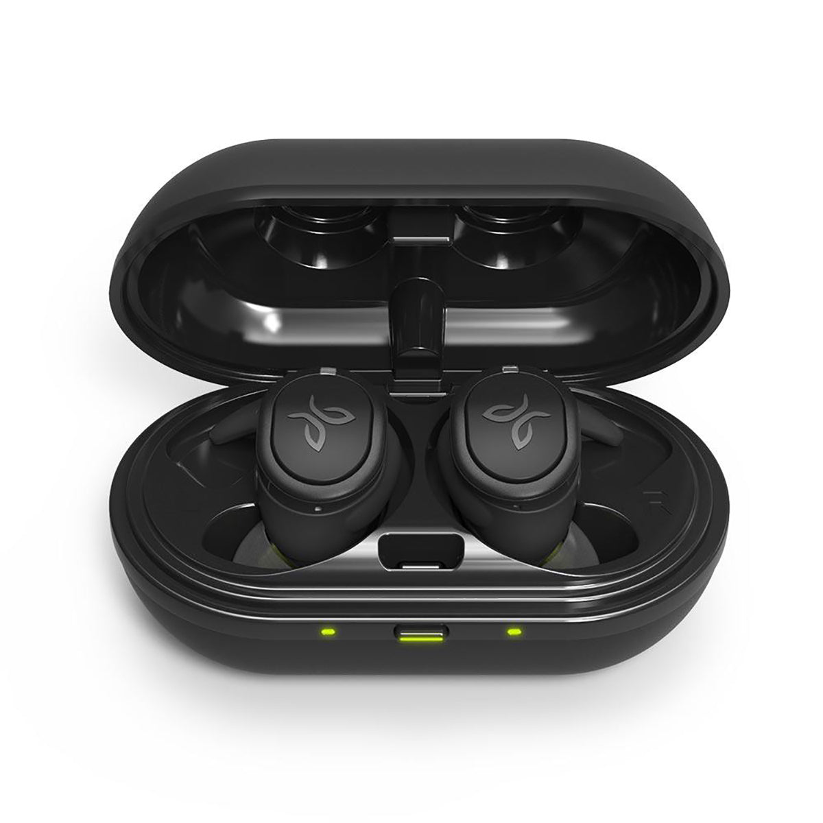 Jaybird RUN XT True Wireless Headphones — Black - Flash — Side View
