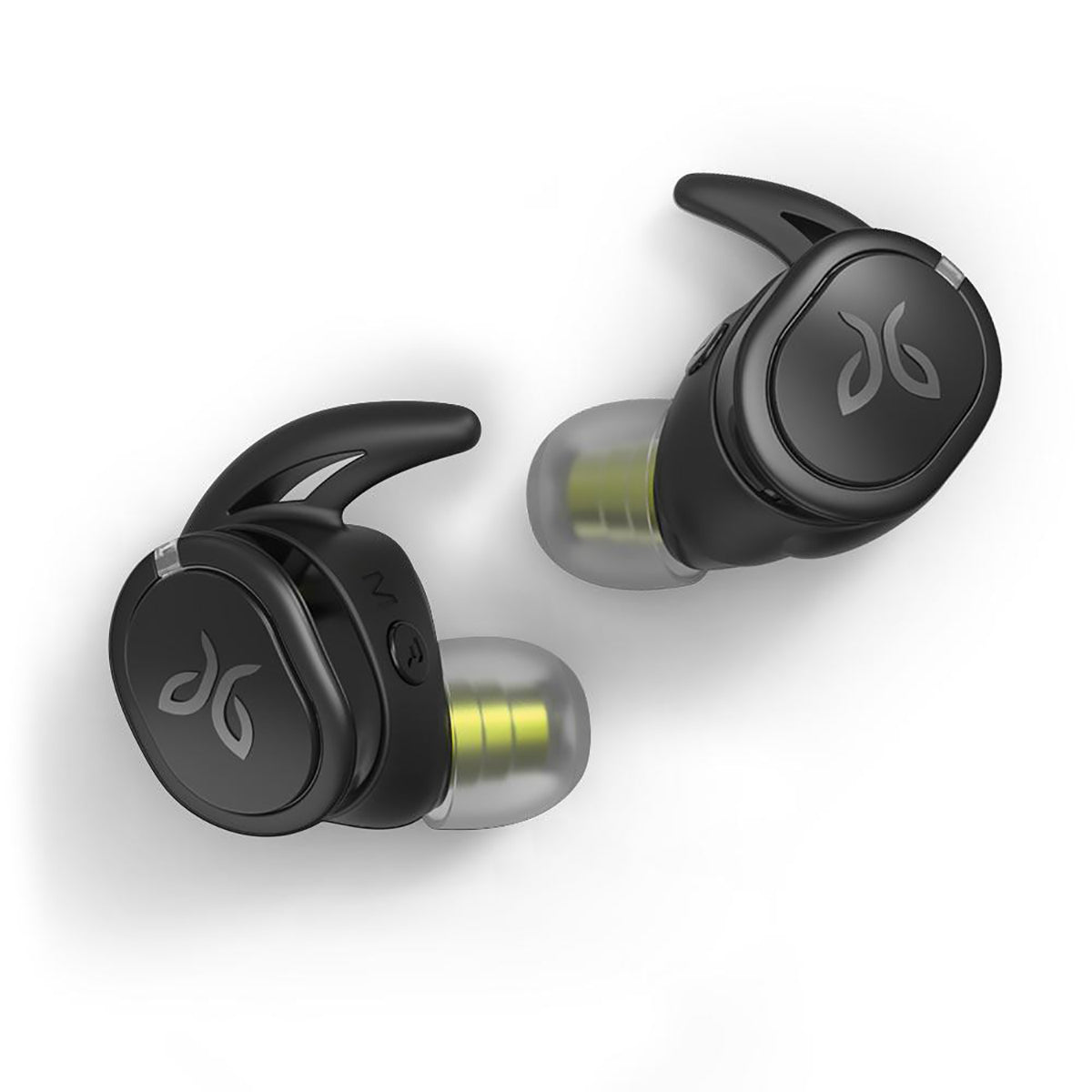Jaybird RUN XT True Wireless Headphones — Black - Flash — Back View