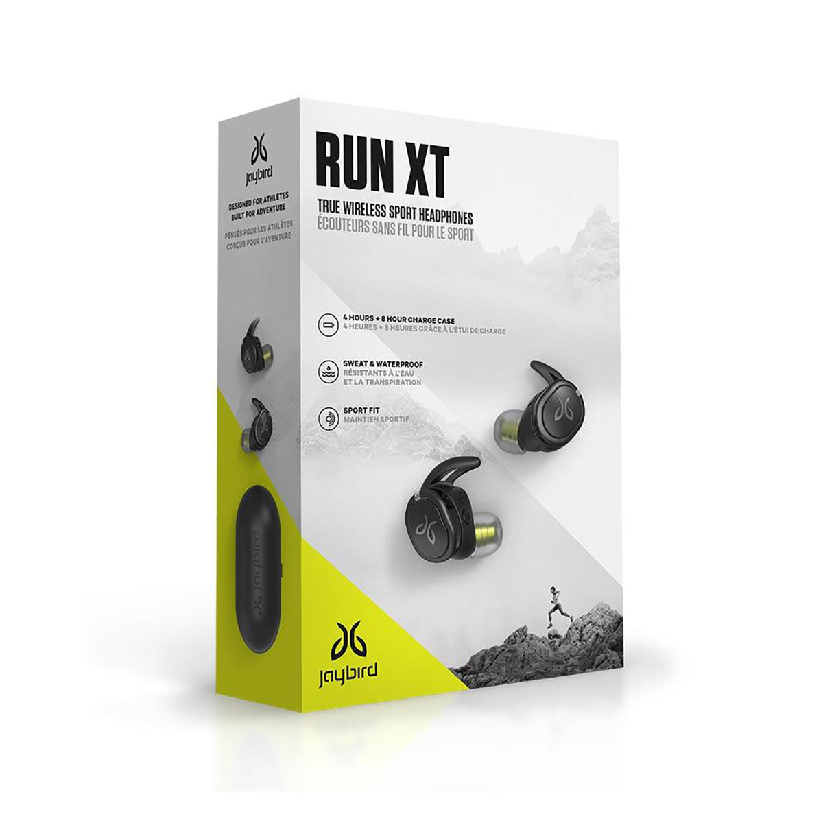 Jaybird RUN XT True Wireless Headphones — Black - Flash — Detail View