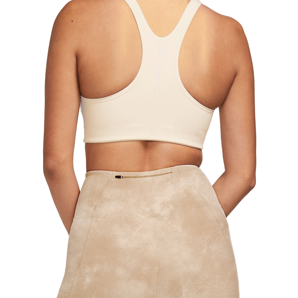 Alwrld ALRN Crop Bra — White Sand — Size XSmall — Side View