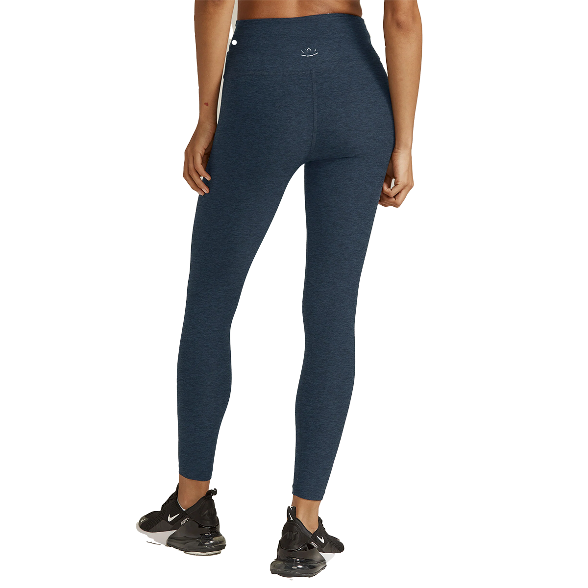 Beyond Yoga Spacedye At Your Leisure HW Midi Legging — Nocturnal Navy — Size XSmall — Back View