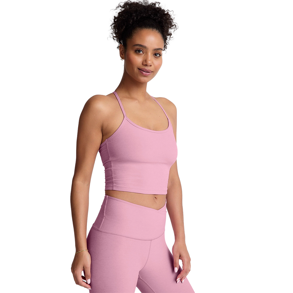 Beyond Yoga Spacedye Slim Racerback Cropped Tank — Nocturnal Navy — Size XSmall — Alternate View 8