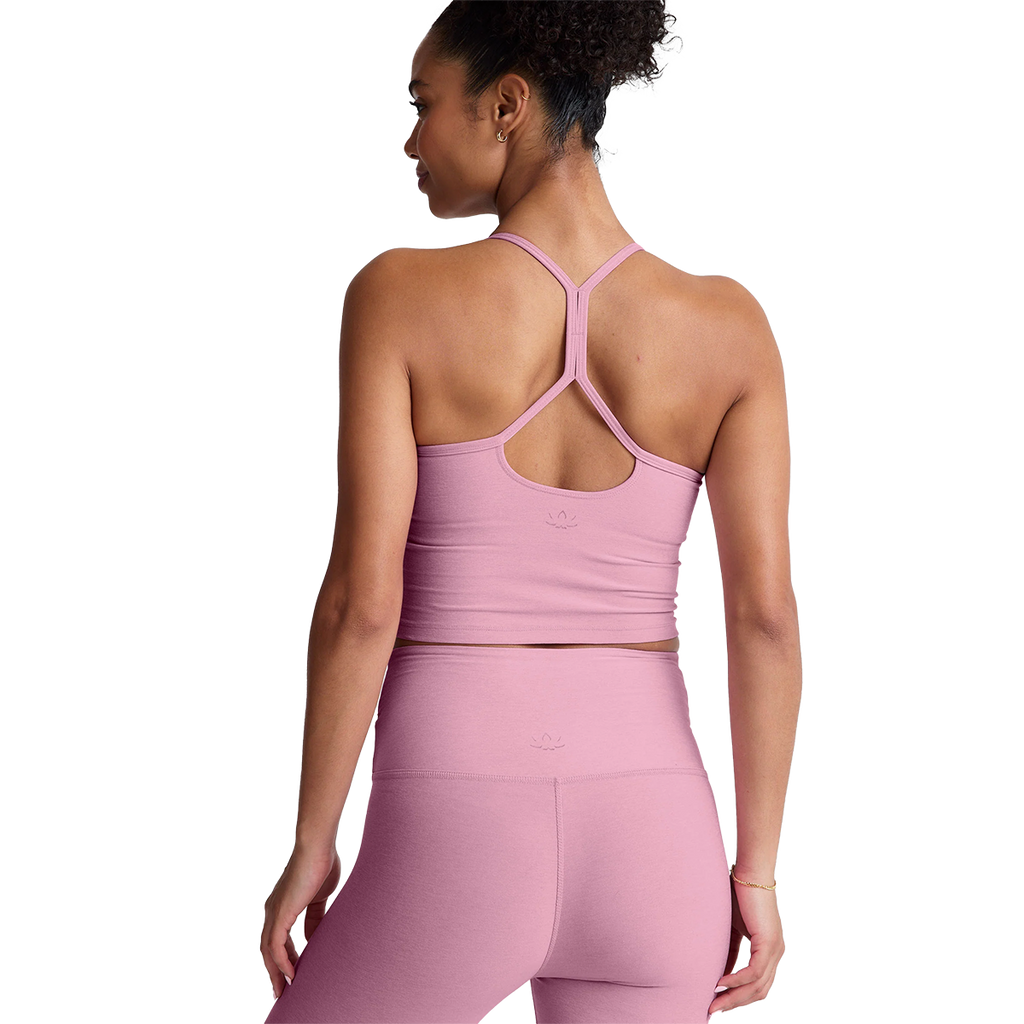 Beyond Yoga Spacedye Slim Racerback Cropped Tank — Nocturnal Navy — Size XSmall — Alternate View 9