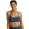 Beyond Yoga Spacedye Slim Racerback Bra — Nocturnal Navy — Size XSmall — Front View