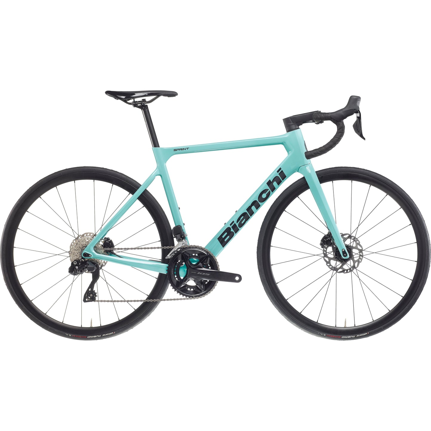 Bianchi Sprint 105 Carbon Road Bike 2025 - Celeste