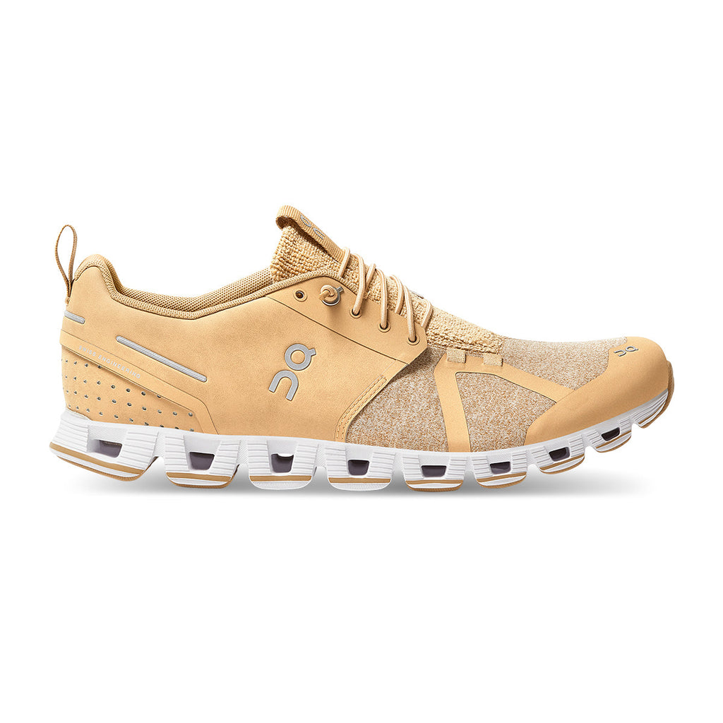 On Cloud Terry — Silver — Size D — Width 9.5 — Front View
