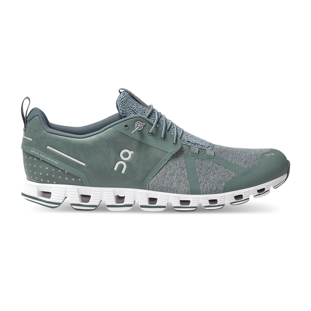 On Cloud Terry — Silver — Size D — Width 9.5 — Detail View