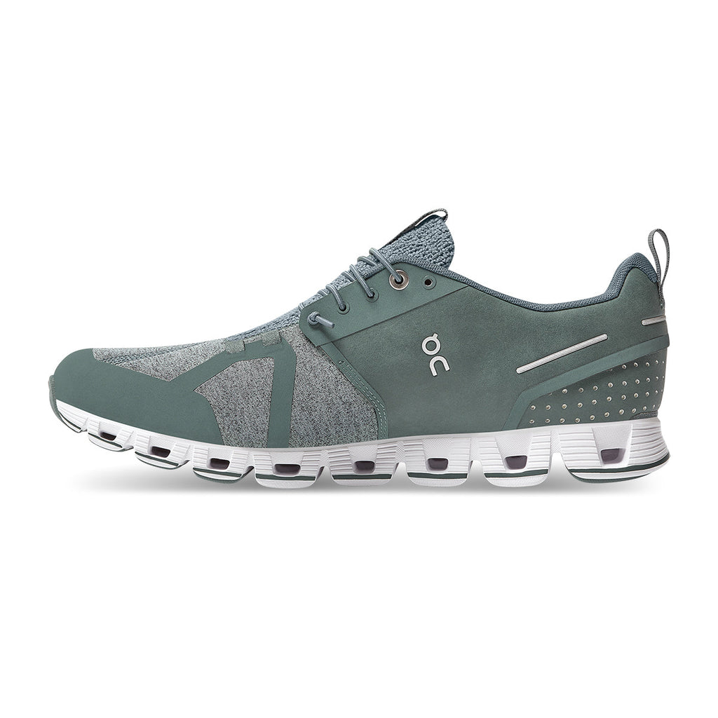 On Cloud Terry — Silver — Size D — Width 9.5 — Lifestyle View