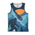 Sprints Sasquatch Tankie — Blue — Size Small — Front View