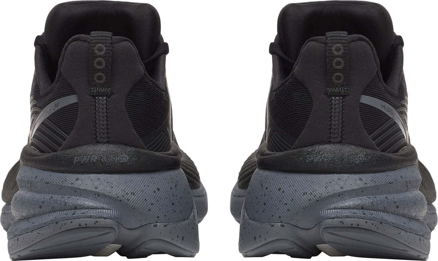 Saucony Hurricane 24 Womens Running Shoes - Black