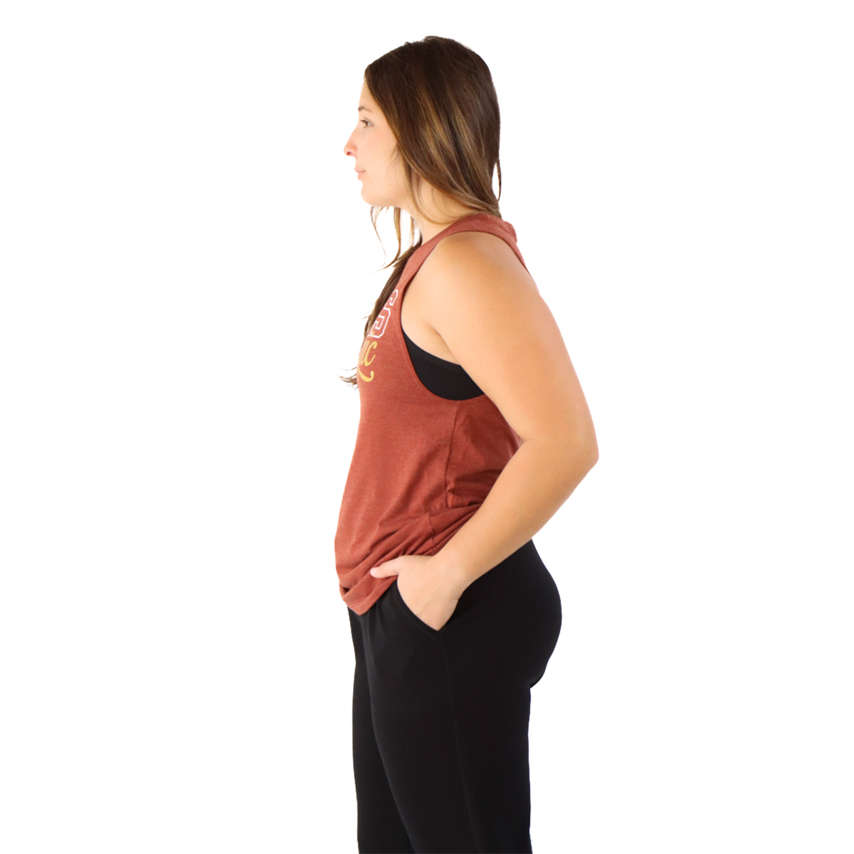 Pep & BB Perfect Tri Muscle Tank — Feast Mode — Size Small — Alternate View 9