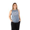 Pep & BB Perfect Tri Muscle Tank — Feast Mode — Size Small — Front View