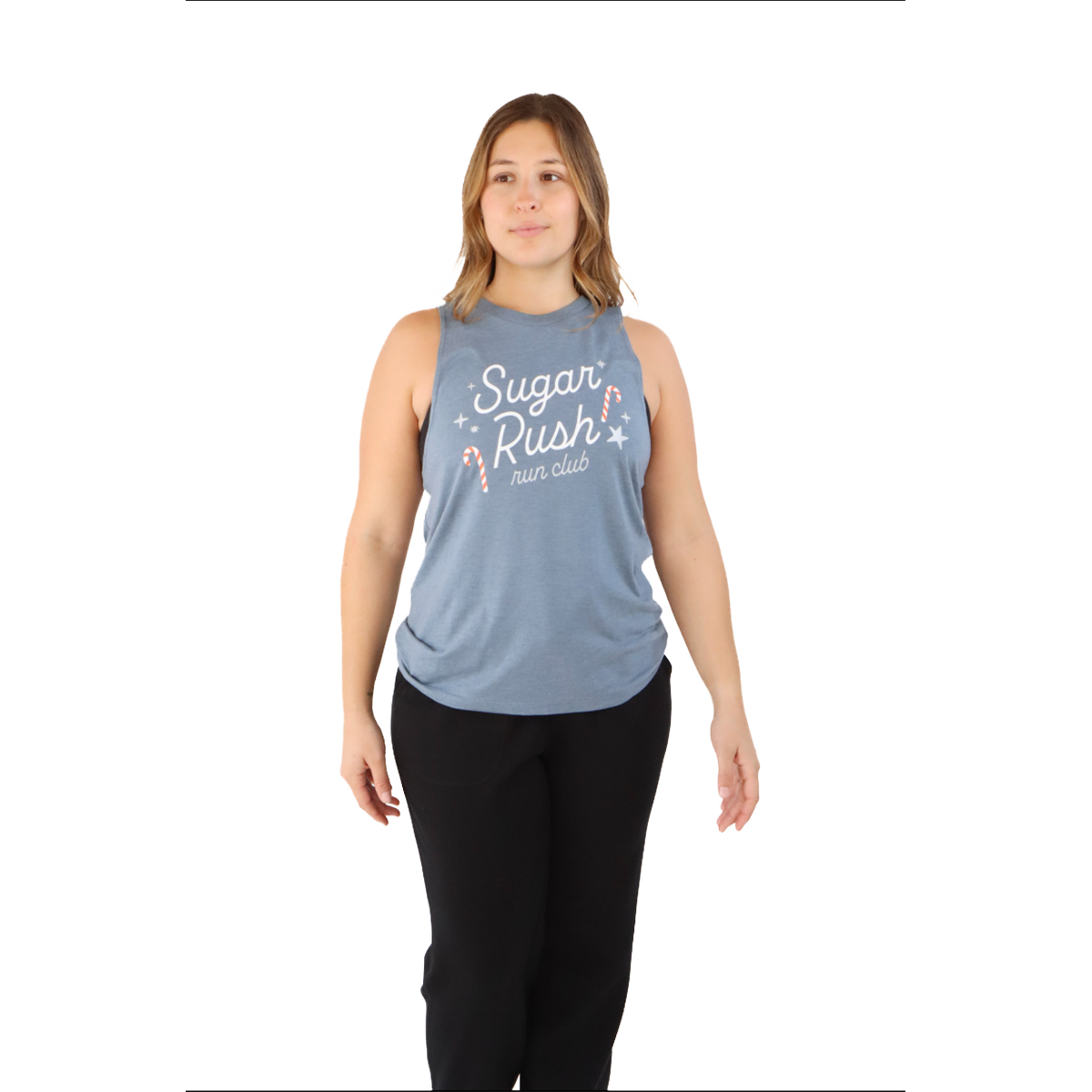 Pep & BB Perfect Tri Muscle Tank — Feast Mode — Size Small — Side View