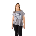 Pep & BB LAT Crop Tank — Long Run Coffee Club — Size XSmall — Front View