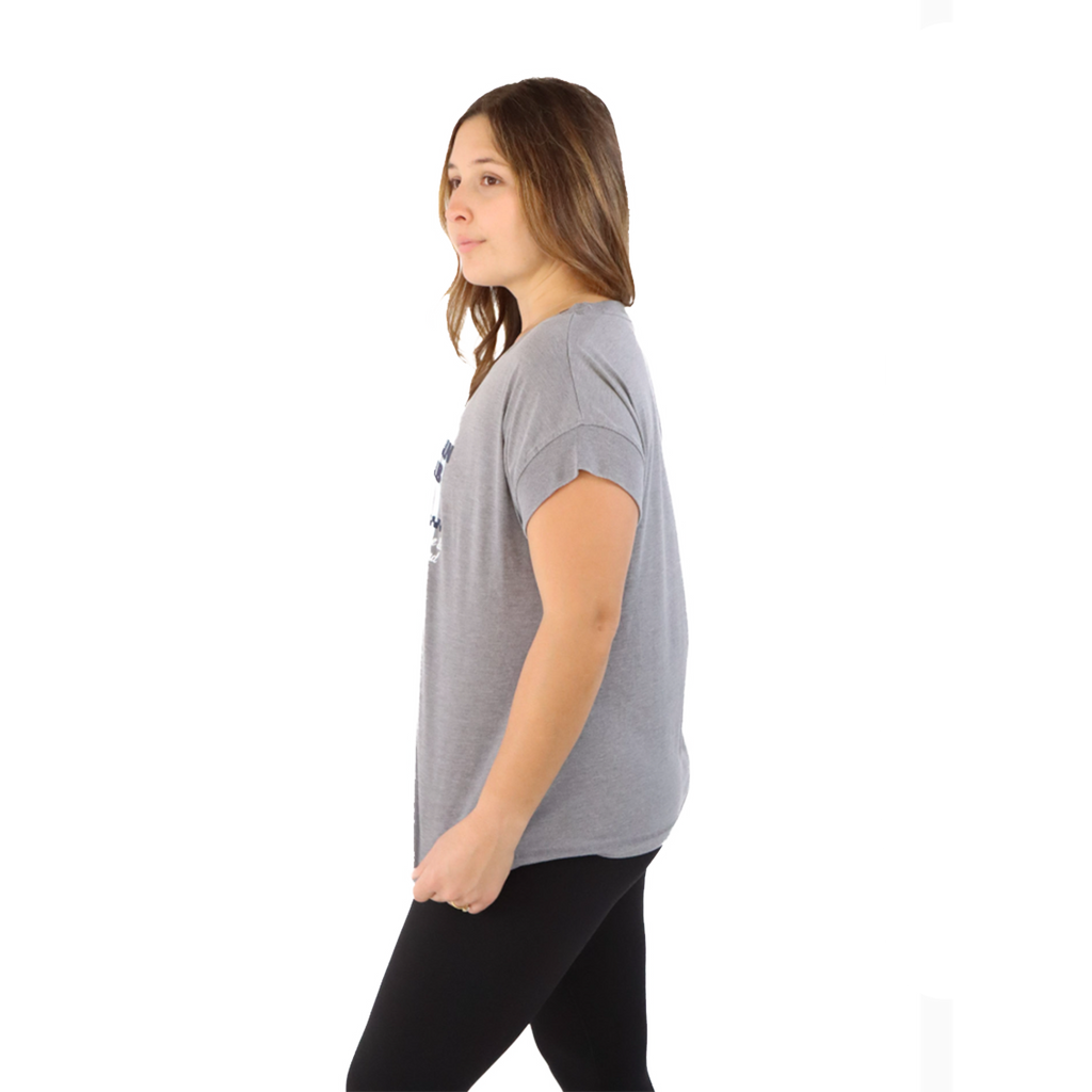 Pep & BB LAT Crop Tank — Long Run Coffee Club — Size XSmall — Back View