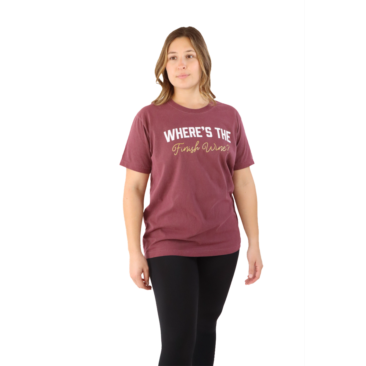 Pep & BB 4810GD Short Sleeve Tee — Wheres The Finish Wine — Size Small — Alternate View 9