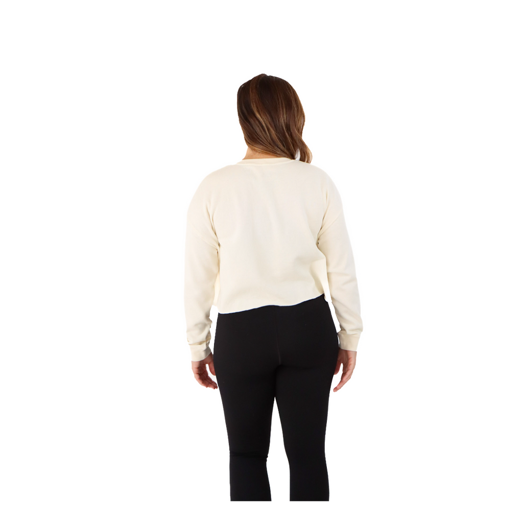 Pep & BB Afx24 Crop Crew — Run Dots — Size XSmall — Top View