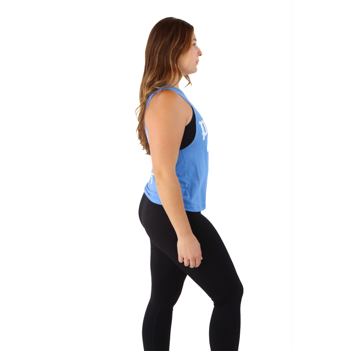 F2R Local Allmade Muscle 2020 — Azure — Size XSmall — Side View