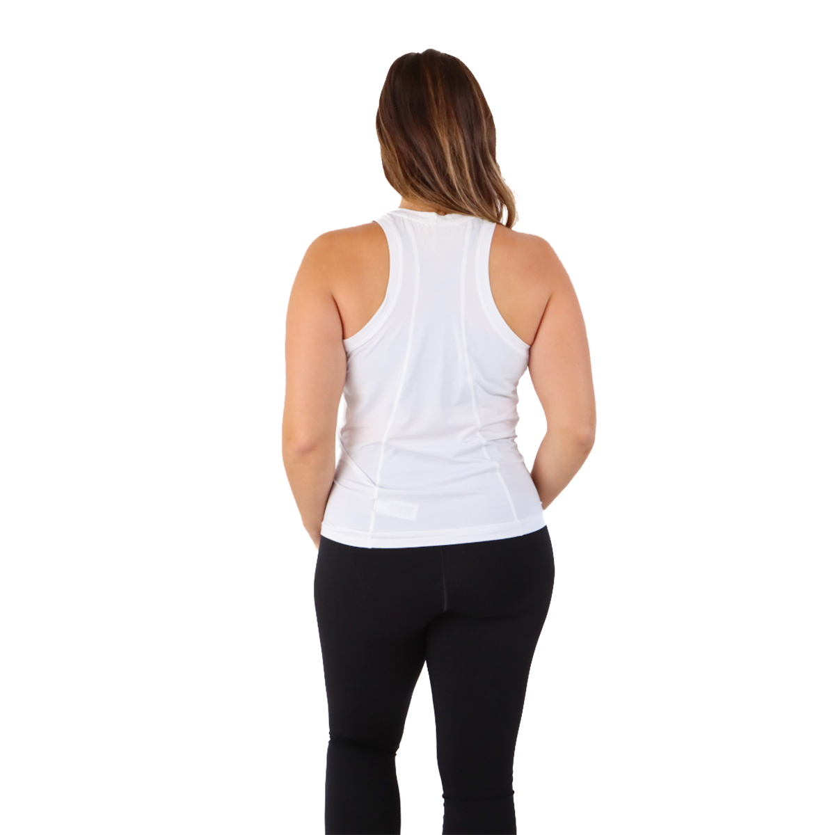 F2R Local Sprint Free Tank — White — Size XSmall — Top View