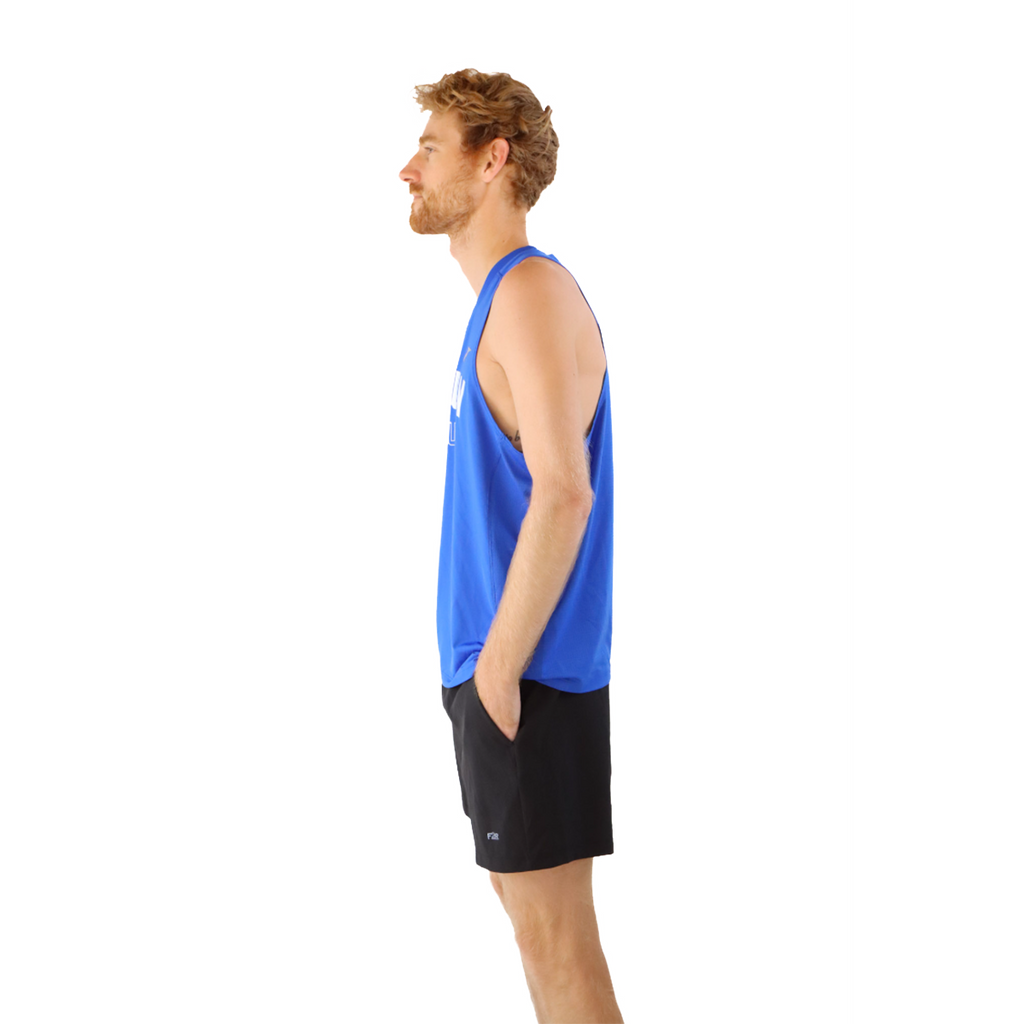F2R Local Atmosphere Singlet — Blue — Size Small — Top View