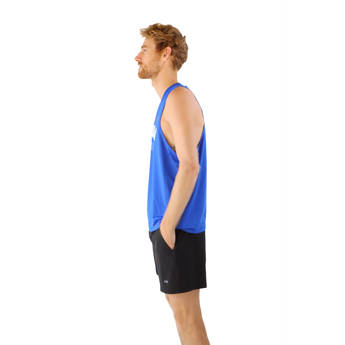 F2R Local Atmosphere Singlet — Blue — Size Small — Top View