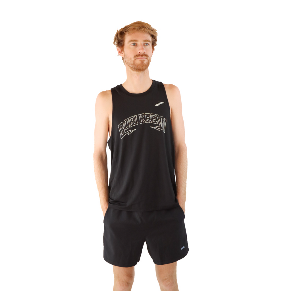 F2R Local Atmosphere Singlet — Blue — Size Small — Lifestyle View