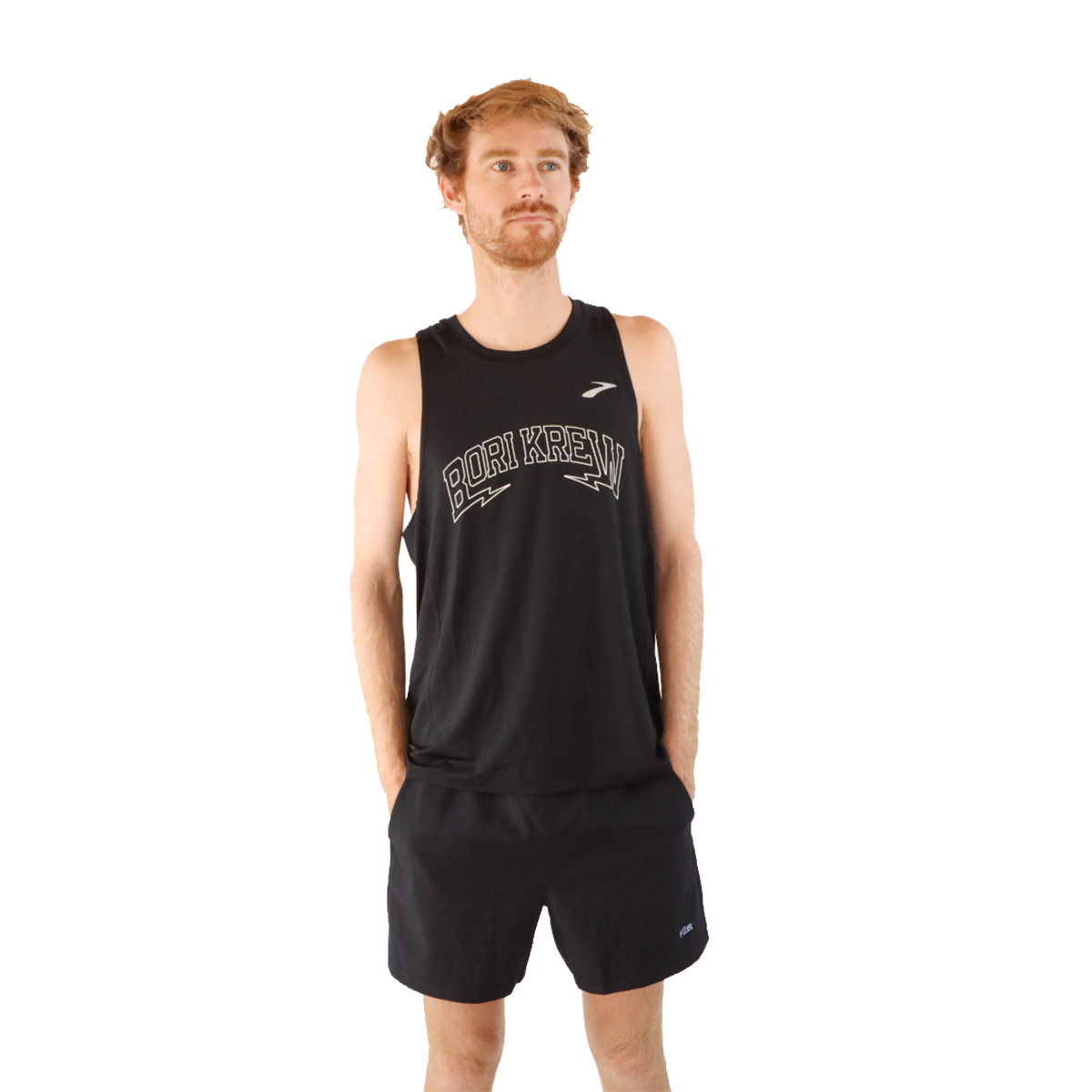 F2R Local Atmosphere Singlet — Blue — Size Small — Lifestyle View