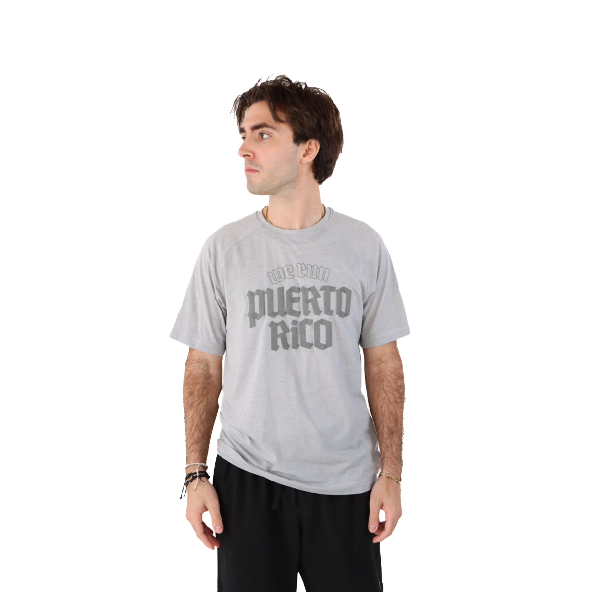 F2R Local Sportec ST400 — Light Heather Grey — Size Small — Side View