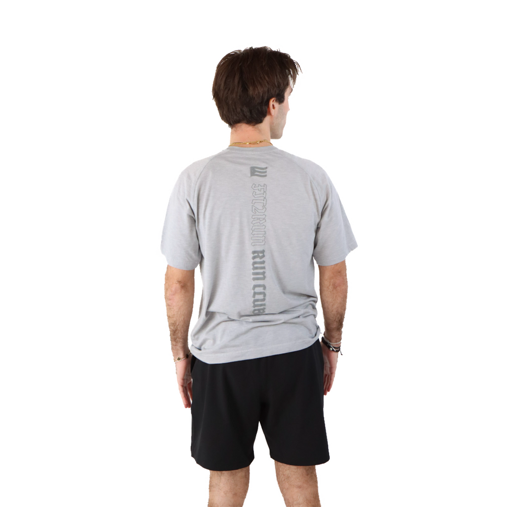 F2R Local Sportec ST400 — Light Heather Grey — Size Small — Top View