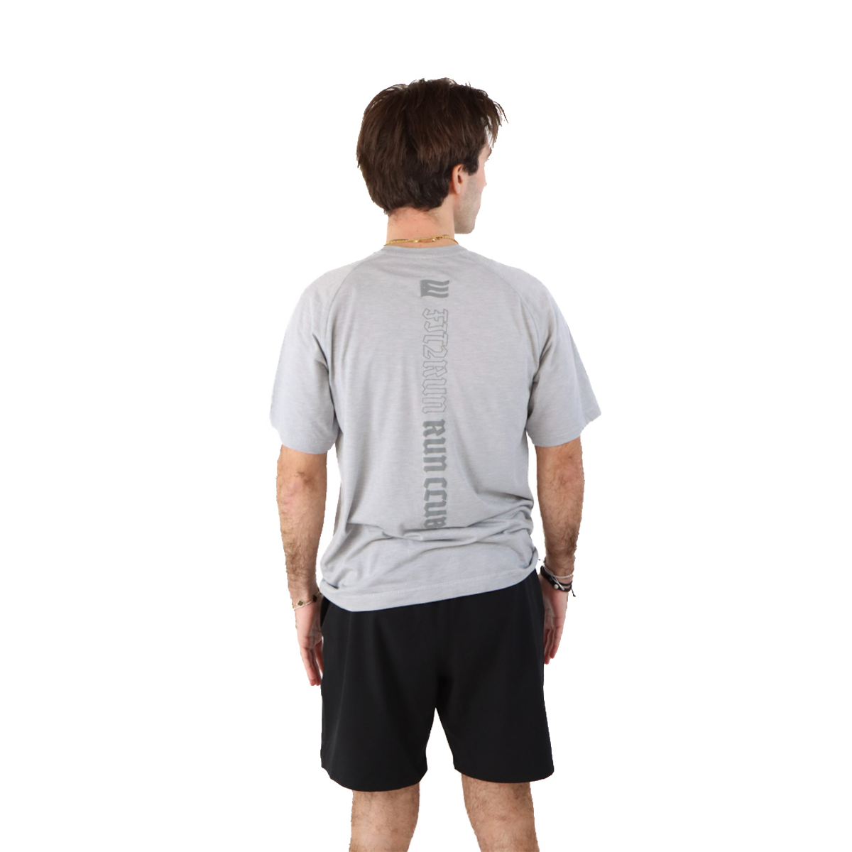 F2R Local Sportec ST400 — Light Heather Grey — Size Small — Top View