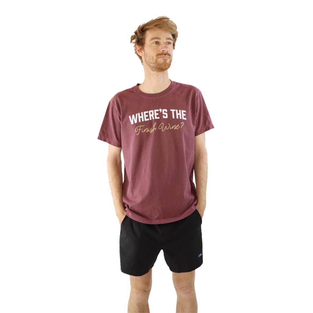 Pep & BB 4810GD Short Sleeve Tee — Wheres The Finish Wine — Size Small — Alternate View 10