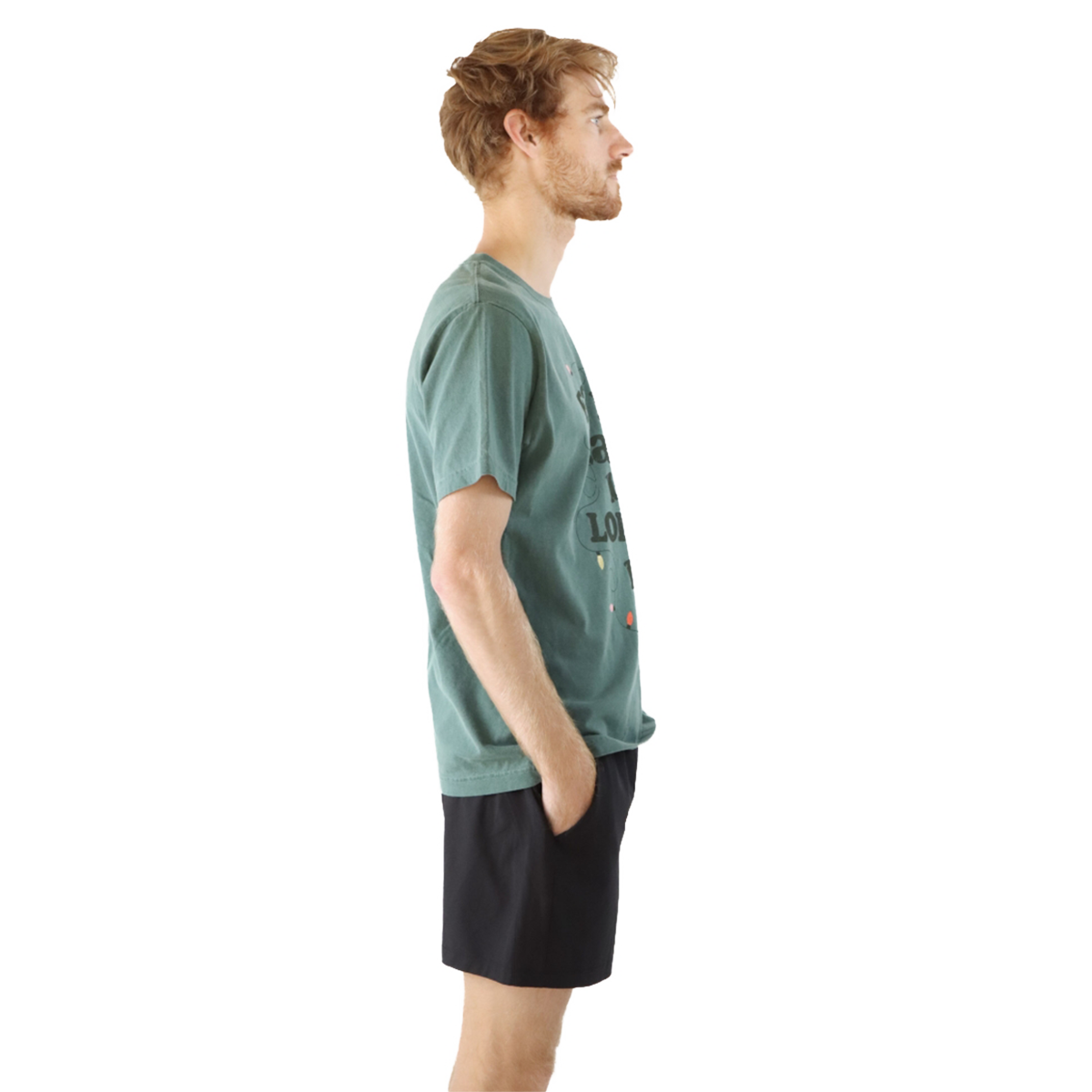 Pep & BB 4810GD Short Sleeve Tee — Wheres The Finish Wine — Size Small — Back View