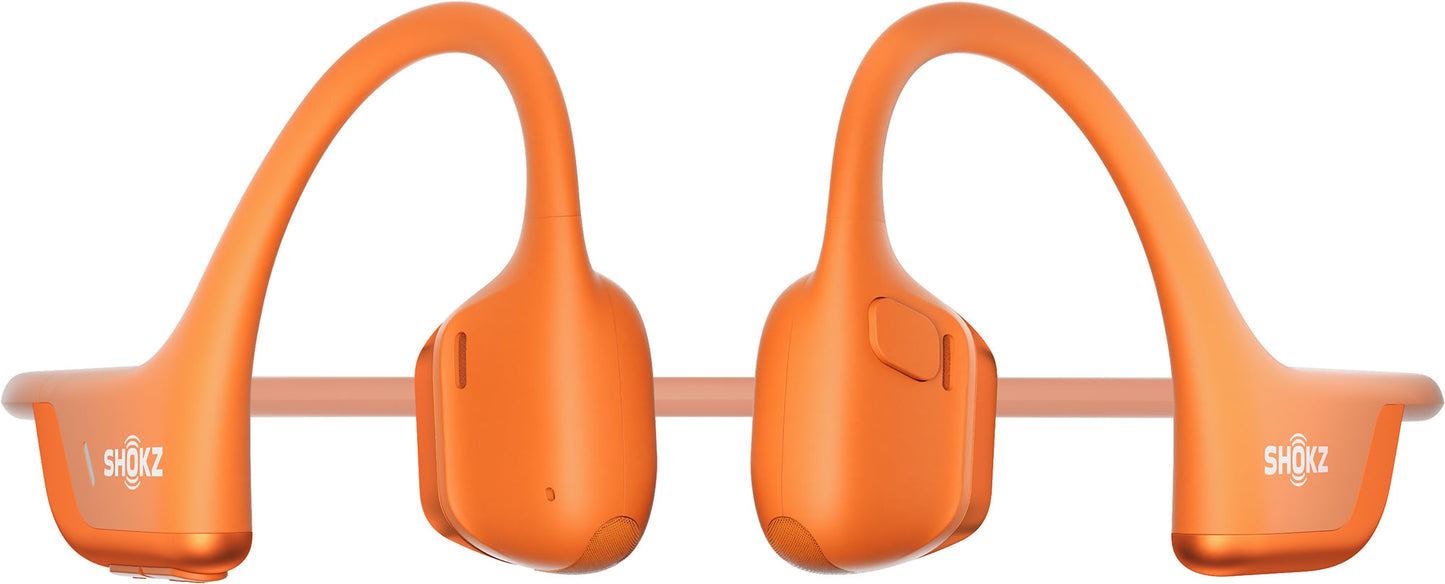 Shokz OpenRun Pro 2 Mini Wireless Bone Conduction Running Headphones - Orange