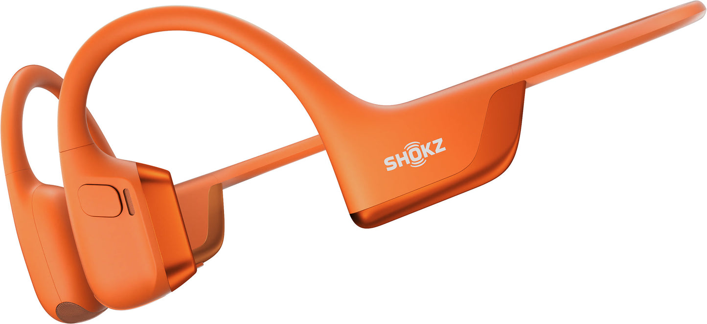 Shokz OpenRun Pro 2 Mini Wireless Bone Conduction Running Headphones - Orange